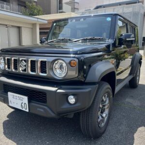 2026 Suzuki Jimny Nomade black gasoline used car Japan export