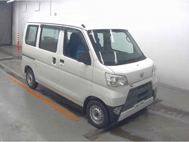 Ref:AUX-25152420 DAIHATSU HIJET CARGO 2018 1 2018 Daihatsu Hijet Cargo white gasoline used car Japan export