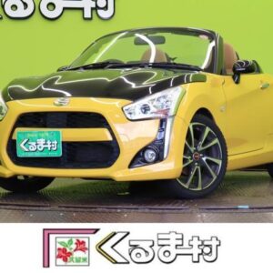 2014 Daihatsu Copen yellow gasoline used car Japan export