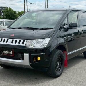 2018 Mitsubishi Delica D:5 black diesel used car Japan export