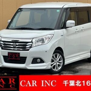 2016 Suzuki Solio pearl hybrid used car Japan export