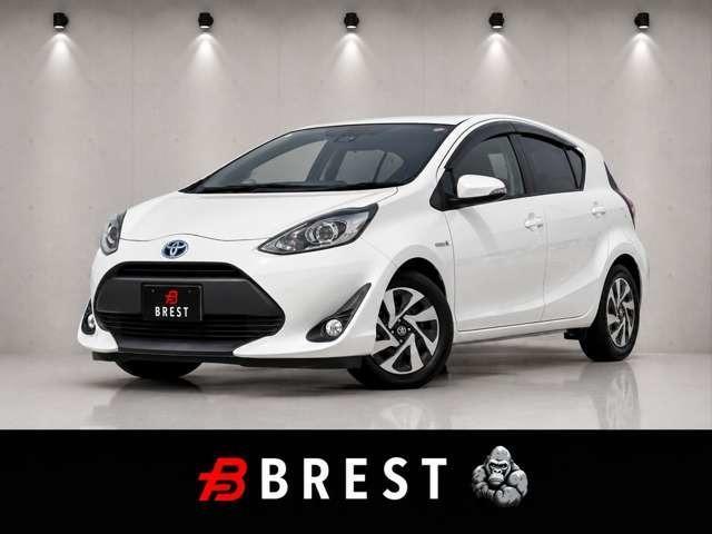 Ref:AUX-25156048 TOYOTA AQUA 2018 1 2018 Toyota Aqua white hybrid used car Japan export