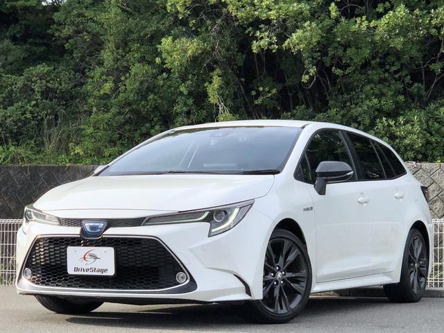 Ref:AUX-25157796 TOYOTA COROLLA TOURING 2019 1 2019 Toyota Corolla Touring pearl hybrid used car Japan export