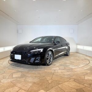 2025 Audi A5 Sportback black gasoline used car Japan export