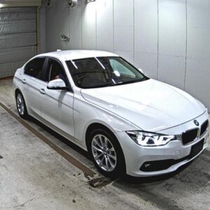 2017 Bmw 3 Series white gasoline used car Japan export