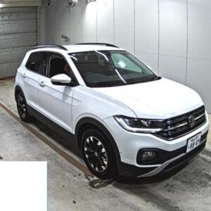 2024 Volkswagen T-Cross white gasoline used car Japan export