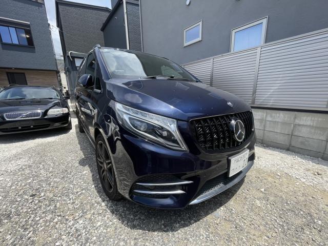 Ref:AUX-25158711 MERCEDES BENZ V-CLASS 2016 1 2016 Mercedes Benz V-Class blue diesel used car Japan export