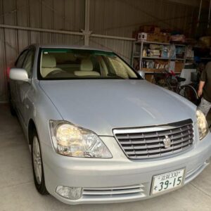 2006 Toyota Crown silver gasoline used car Japan export