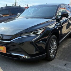 2021 Toyota Harrier black gasoline used car Japan export