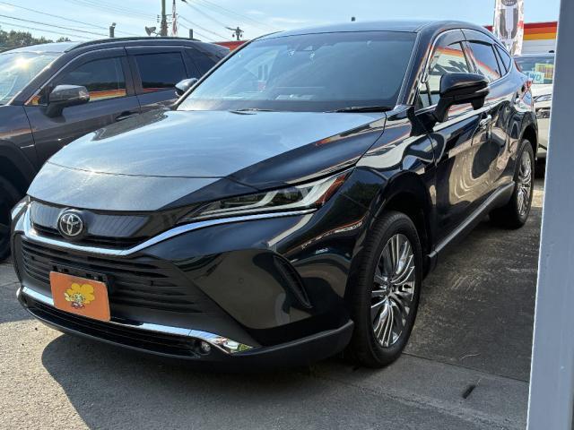 Ref:AUX-25158715 TOYOTA HARRIER 2021 1 2021 Toyota Harrier black gasoline used car Japan export