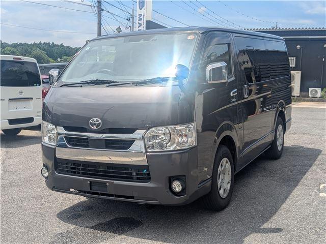 Ref:AUX-25158744 TOYOTA HIACE VAN 2020 1 2020 Toyota Hiace Van gray diesel used car Japan export