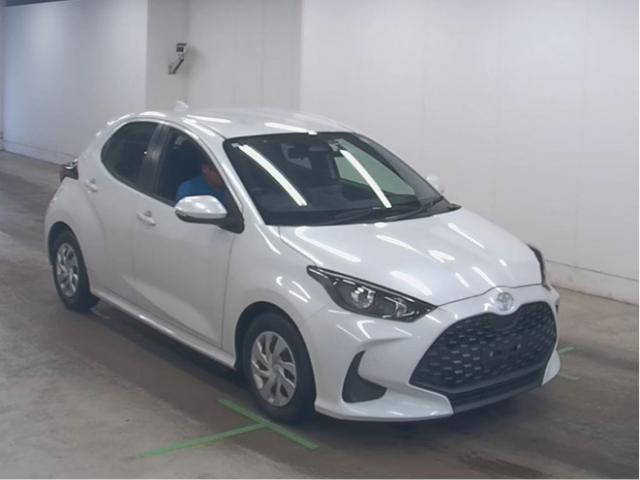 Ref:AUX-25158750 TOYOTA YARIS 2024 1 2024 Toyota Yaris pearl gasoline used car Japan export