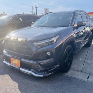 2022 Toyota Rav4 gray gasoline used car Japan export