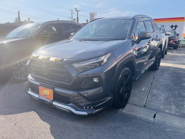 Ref:AUX-25158761 TOYOTA RAV4 2022 1 2022 Toyota Rav4 gray gasoline used car Japan export