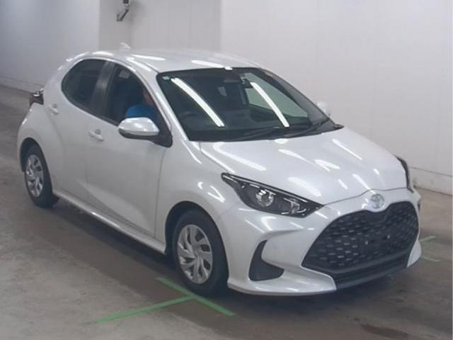 Ref:AUX-25158770 TOYOTA YARIS 2024 1 2024 Toyota Yaris pearl gasoline used car Japan export
