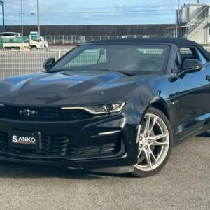 2021 Chevrolet Chevrolet Camaro black gasoline used car Japan export