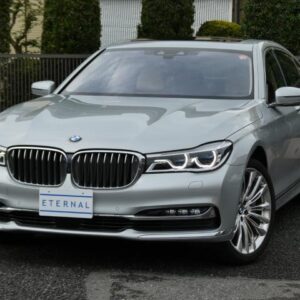 2017 Bmw 7 Series silver gasoline used car Japan export