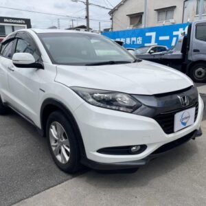 2015 Honda Vezel pearl gasoline used car Japan export