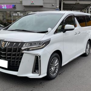 2022 Toyota Alphard Hybrid pearl hybrid used car Japan export