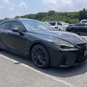 2023 Lexus Is black gasoline used car Japan export