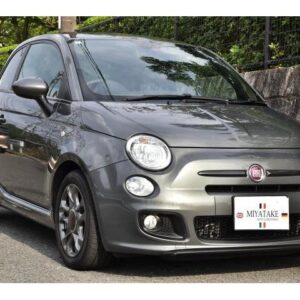 2013 Fiat 500S gunmetal gasoline used car Japan export
