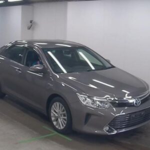 2017 Toyota Camry gray gasoline used car Japan export