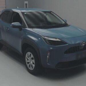 2023 Toyota Yaris Cross blue gasoline used car Japan export