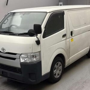 2014 Toyota Regius Ace Van white diesel used car Japan export