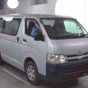 2011 Toyota Hiace Van silver gasoline used car Japan export