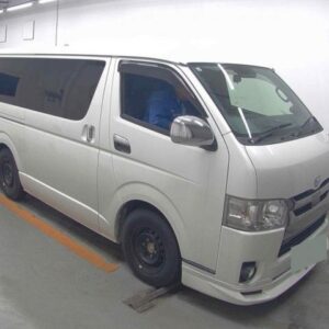 2019 Toyota Regius Ace Van pearl diesel used car Japan export