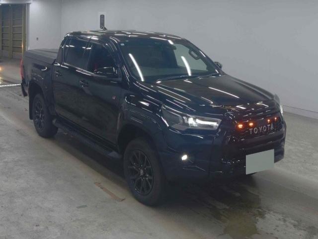 Ref:AUX-25163652 TOYOTA HILUX 2024 1 2024 Toyota Hilux black diesel used car Japan export