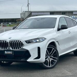 2023 Bmw X6 white diesel used car Japan export