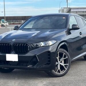 2024 Bmw X6 black diesel used car Japan export