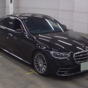 2022 Mercedes Benz S-Class black gasoline used car Japan export