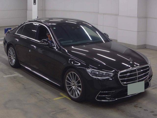 Ref:AUX-25172744 MERCEDES BENZ S-CLASS 2022 1 2022 Mercedes Benz S-Class black gasoline used car Japan export