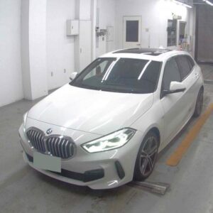 2020 Bmw 1 Series white gasoline used car Japan export