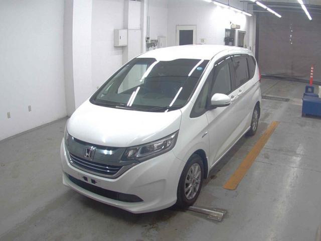 Ref:AUX-25173160 HONDA FREED HYBRID 2018 1 2018 Honda Freed Hybrid pearl gasoline used car Japan export