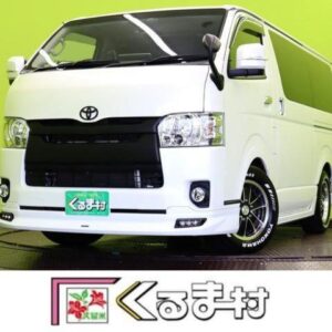 2017 Toyota Regius Ace Van pearl diesel used car Japan export