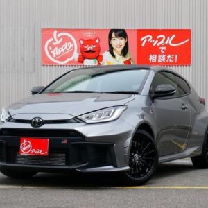 2024 Toyota Gr Yaris gray gasoline used car Japan export