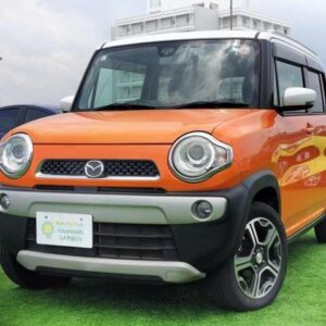 2015 Mazda Flair Crossover orange gasoline used car Japan export