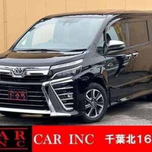2021 Toyota Voxy black gasoline used car Japan export