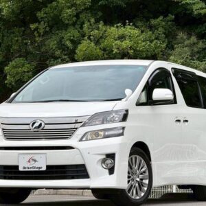 2013 Toyota Vellfire pearl gasoline used car Japan export