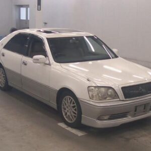 2002 Toyota Crown pearl gasoline used car Japan export