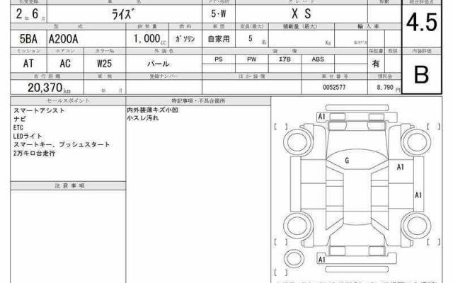 Ref:AUX-25179194 TOYOTA RAIZE 2020 10 Ref:AUX-25179194 TOYOTA RAIZE 2020 - Image 10