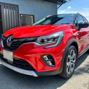 2021 Renault Captur red gasoline used car Japan export