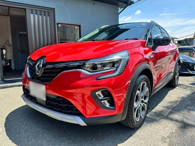Ref:AUX-25179742 RENAULT CAPTUR 2021 1 2021 Renault Captur red gasoline used car Japan export