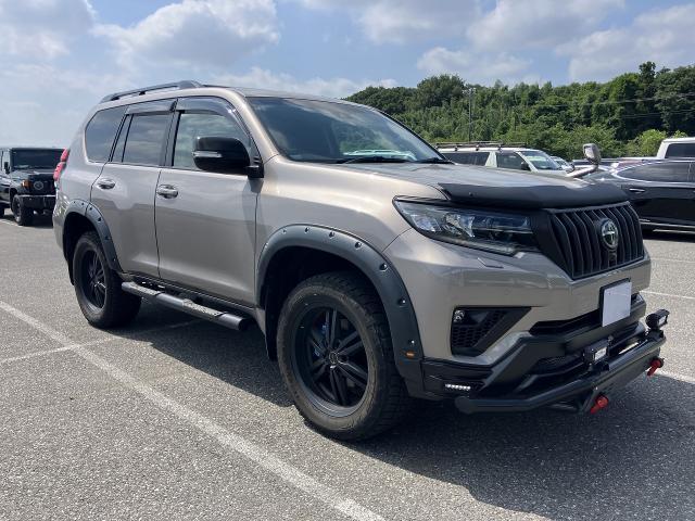 Ref:AUX-25179756 TOYOTA LAND CRUISER PRADO 2023 1 2023 Toyota Land Cruiser Prado tea gasoline used car Japan export