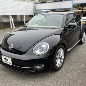 2013 Volkswagen The Beetle black gasoline used car Japan export