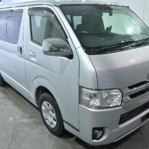 2018 Toyota Regius Ace Van silver gasoline used car Japan export