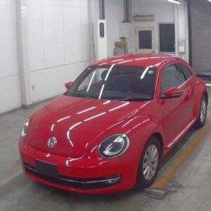 2015 Volkswagen The Beetle red gasoline used car Japan export